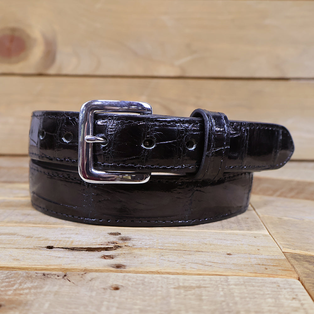 Alligator Full Gloss Black Belt