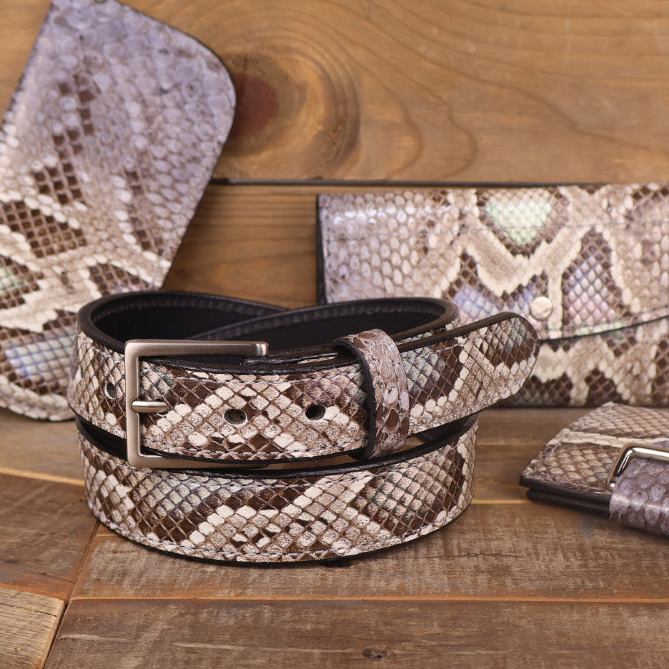Python Hand Painted Opal Belt