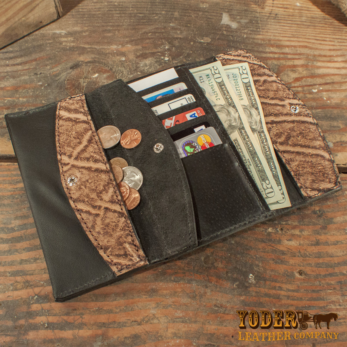 Women's Elephant Rustic Clutch