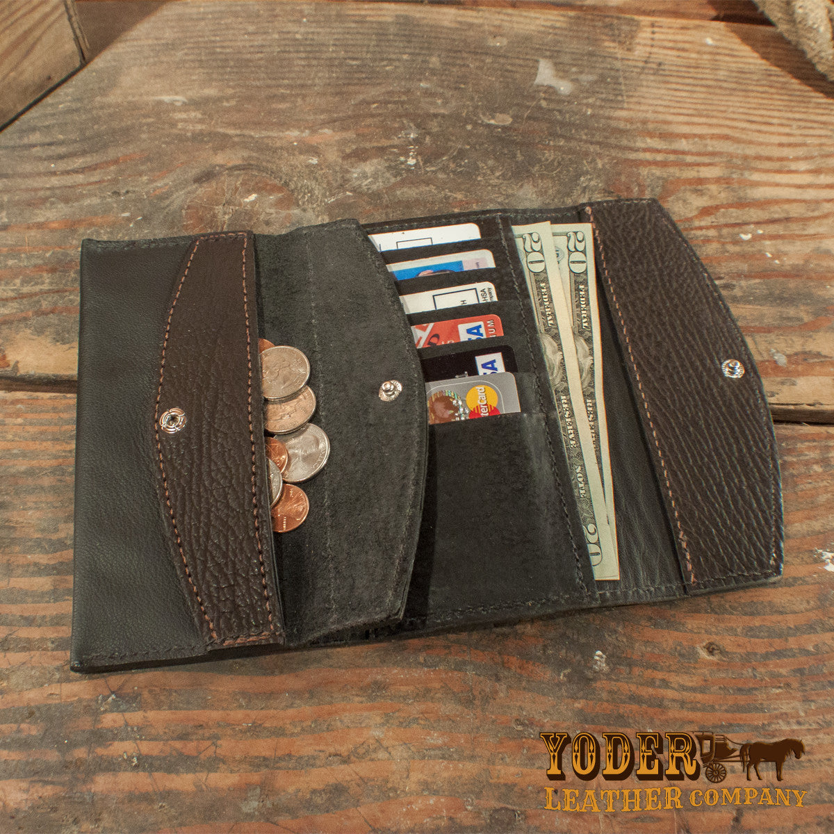 Women's Shark Brown Clutch