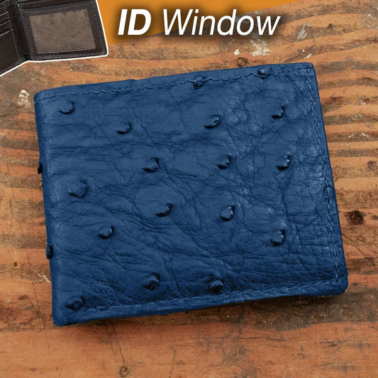 Ostrich Blue ID Wallet