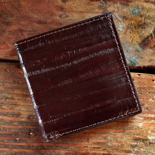 Eel Brown Hipster Wallet