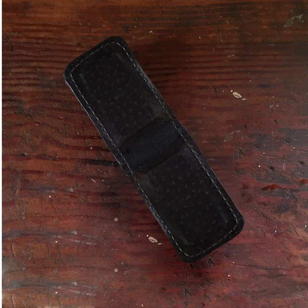 Ostrich Blue Cash Clip