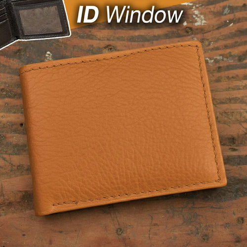 Bison Brown ID Wallet