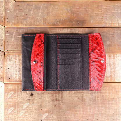 Python Red Belt & Clutch Bundle