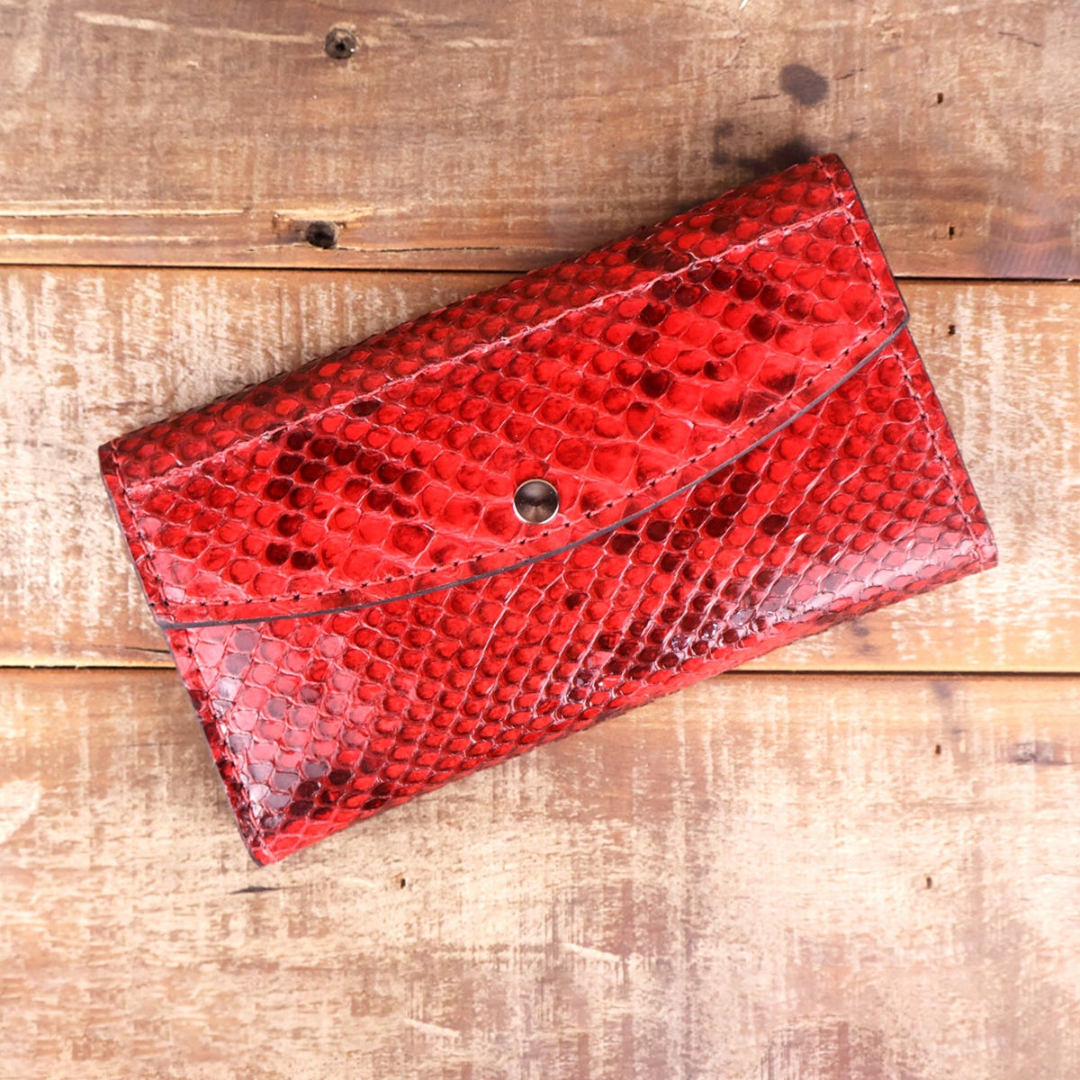 Python Red Belt & Clutch Bundle