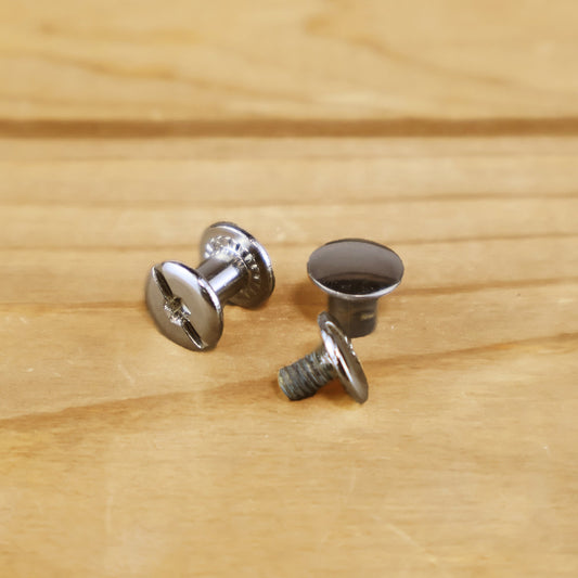 Set of Chicago Screws (2 Pack) - Polished Chrome