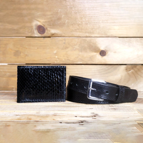 Python Glossy Bifold & Belt Bundle