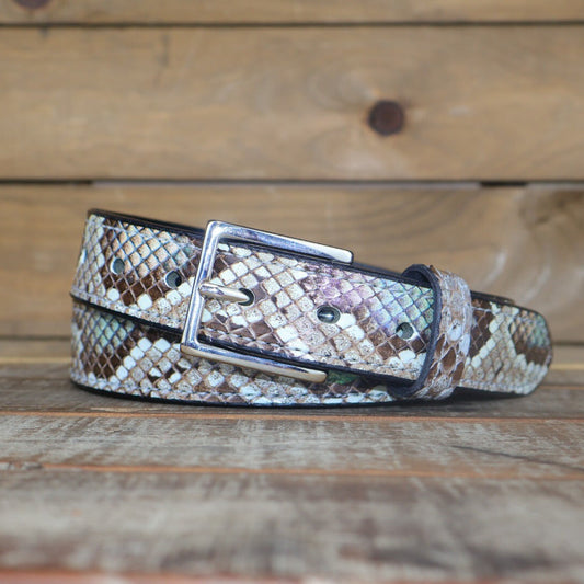 Python Hand Painted Opal Belt