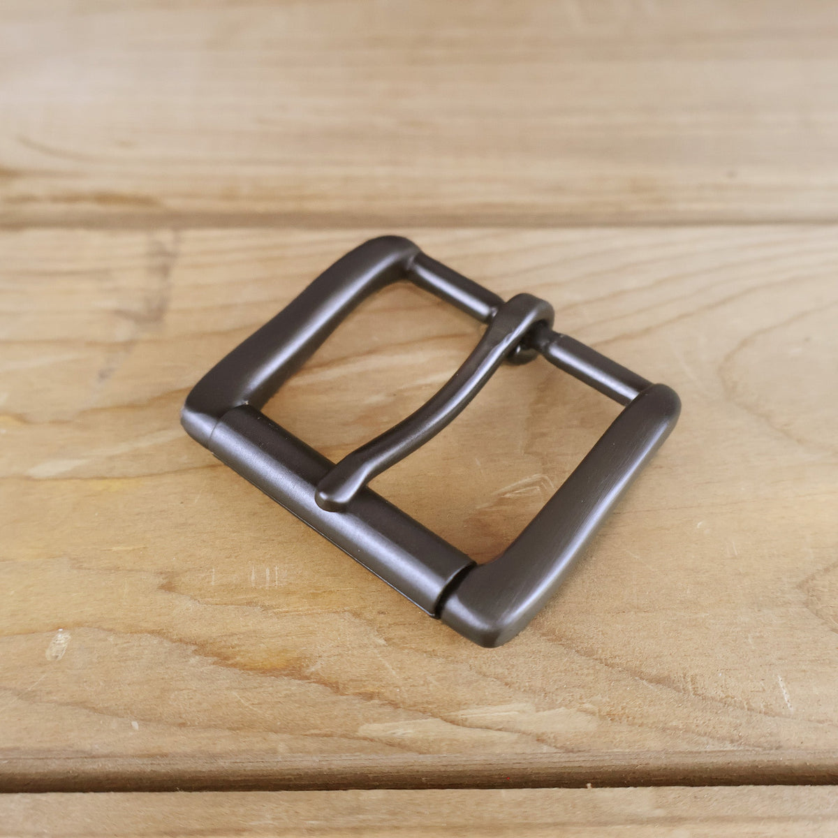 Solid Brass #70 Roller Buckle 1.5" - Gunmetal