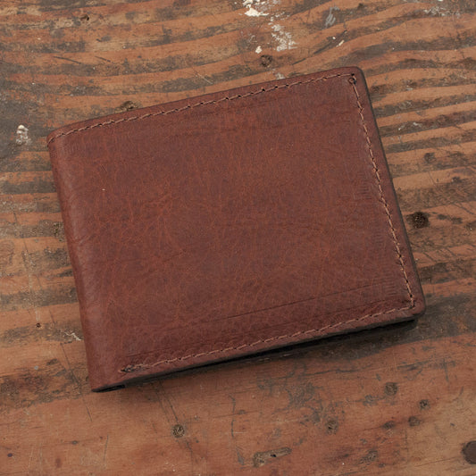 Cowhide Brown Bifold