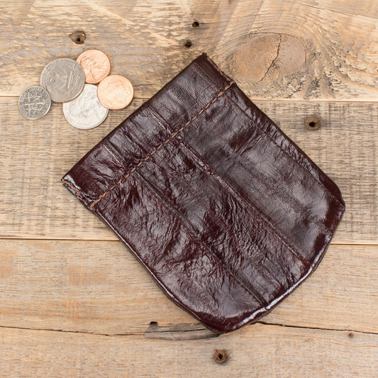 Eel Brown Coin Pouch