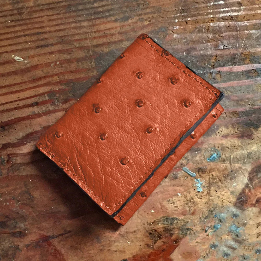Ostrich Orange Trifold