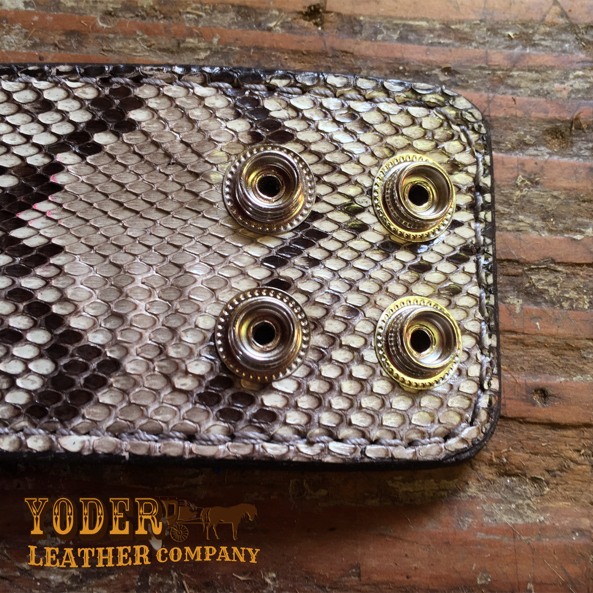 Women's Python Wrist Cuff