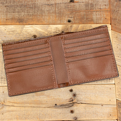 Eel Brown Hipster Wallet