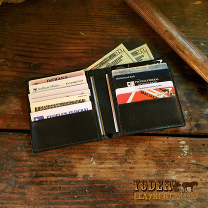 Shark Black Hipster Wallet