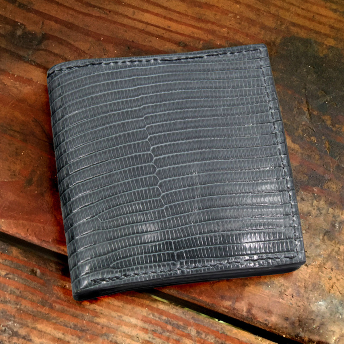 Lizard Gray Hipster Wallet