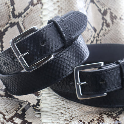 Python Matte Black Belt