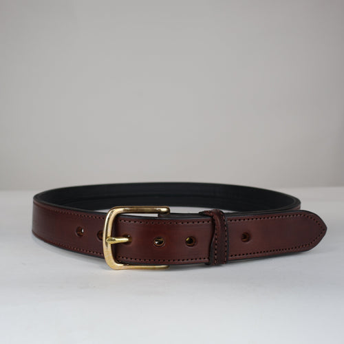 Stitched Brown Money Belt - SALE ITEM - Multiple Sizes