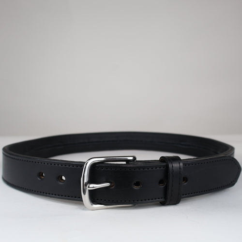 Stitched Black Money Belt - Multiple Sizes - SALE ITEM