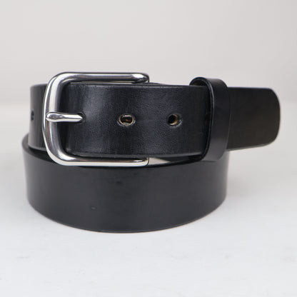 Smooth Black Belt - SALE ITEM - Multiple Sizes