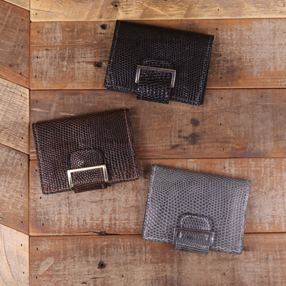 Lizard Black Women's Wallet