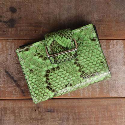Python Lime Green Women's Wallet