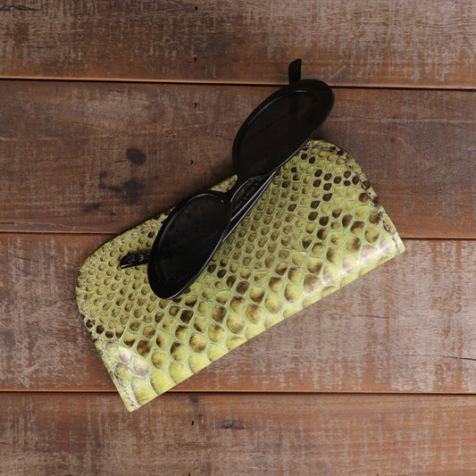 Python Moss Glasses Case