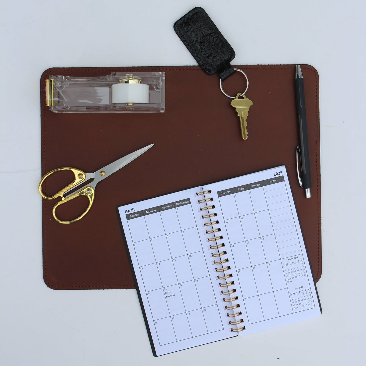 Dark Brown Rectangle Mousepad