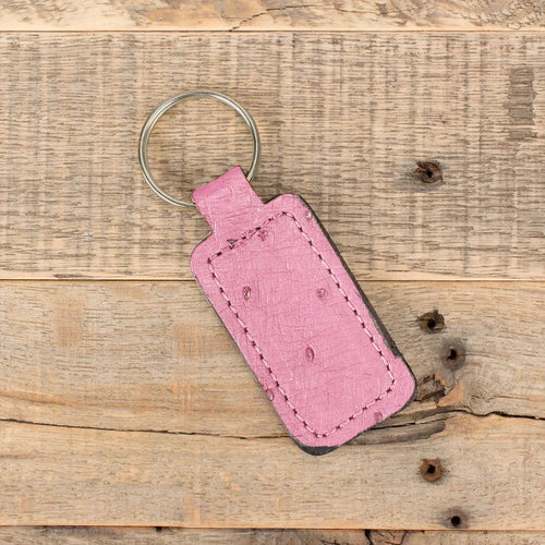 Ostrich Pink Key Chain