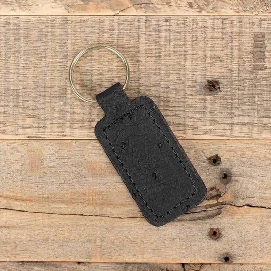 Ostrich Black Key Chain