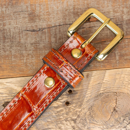 Squire Dress Buckle - Polished Brass - Multiple Sizes