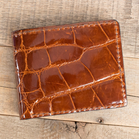 Alligator Cognac Bifold