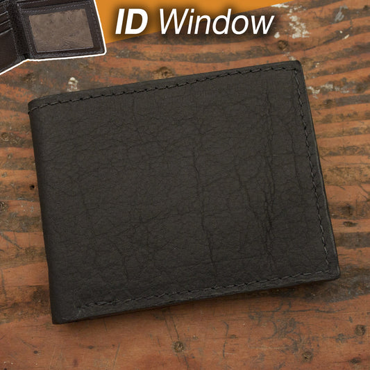 Bison Black ID Wallet