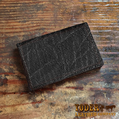 Elephant Black Card Case