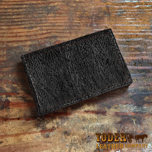 Hippo Black Card Case