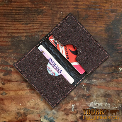 Shark Brown Card Case