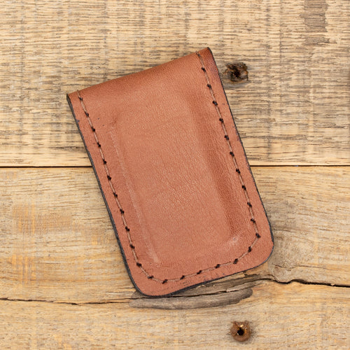 Kangaroo Tan Cash Clip