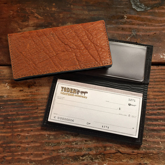 Elephant Caramel Checkbook
