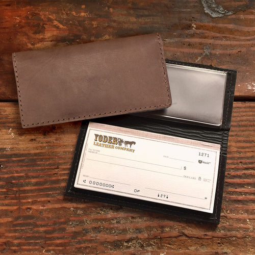 Kangaroo Brown Checkbook