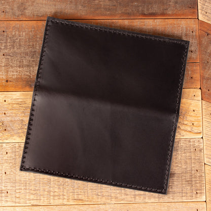 Simple Black Checkbook