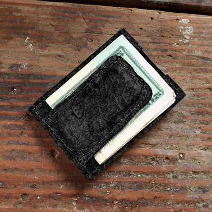 Hippo Black Money Clip Wallet