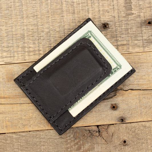 Kangaroo Black Money Clip Wallet