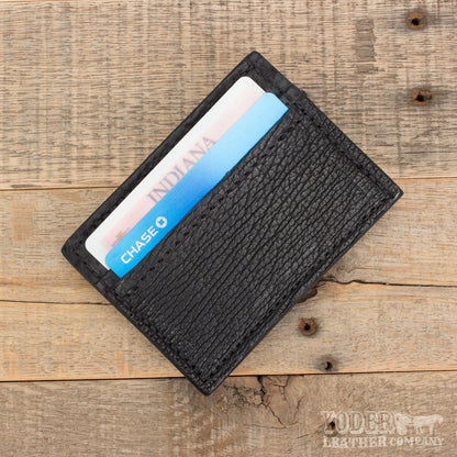 Shark Black Money Clip Wallet
