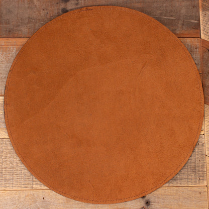 Dark Brown Round Mousepad