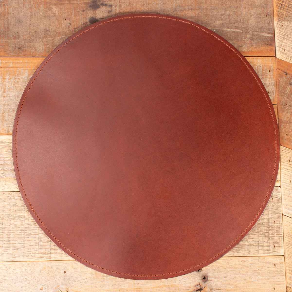 Dark Brown Round Mousepad