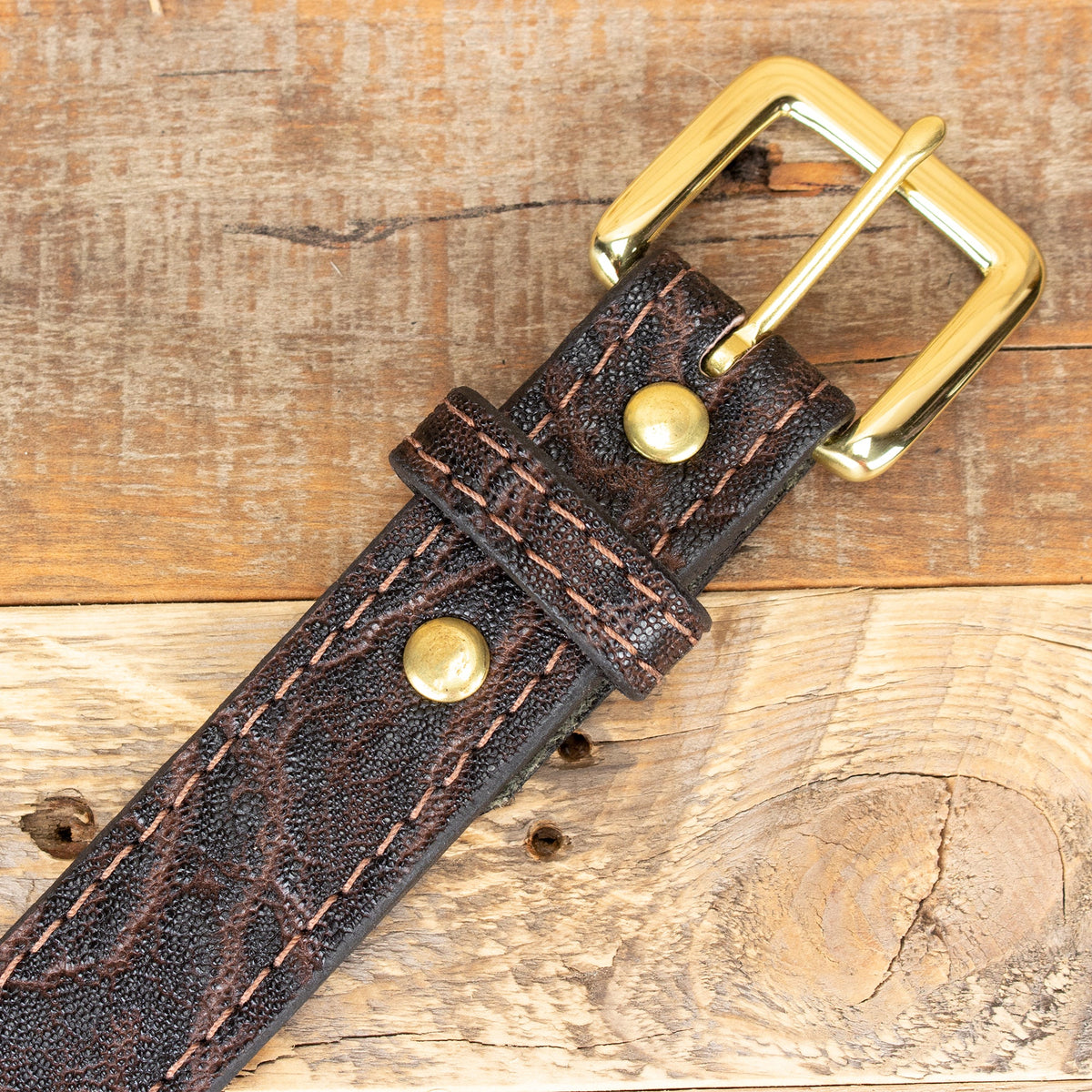 Elephant Brown Money Belt