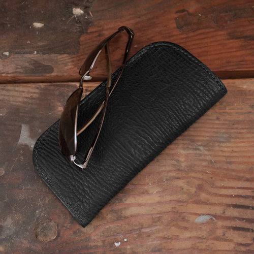 Shark Black Glasses Case