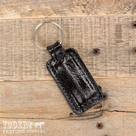 Eel Black Keychain