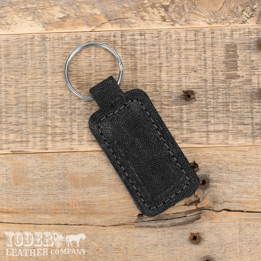 Elephant Black Keychain